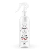 DFNT Mottenspray 250ml | Idealer Mottenschutz für Kleiderschrank | Mottenpapier, Mottenfalle & Mottenkugeln Alternative | Biologisch abbaubar