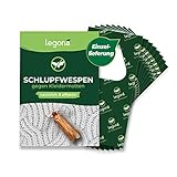 Legona® - Schlupfwespen gegen Kleidermotten / 8X Trigram-Karte à 1 Lieferung/Effektive & Biologische Bekämpfung von Textilmotten/Alternative zu Mottenspray und Mottenkugeln