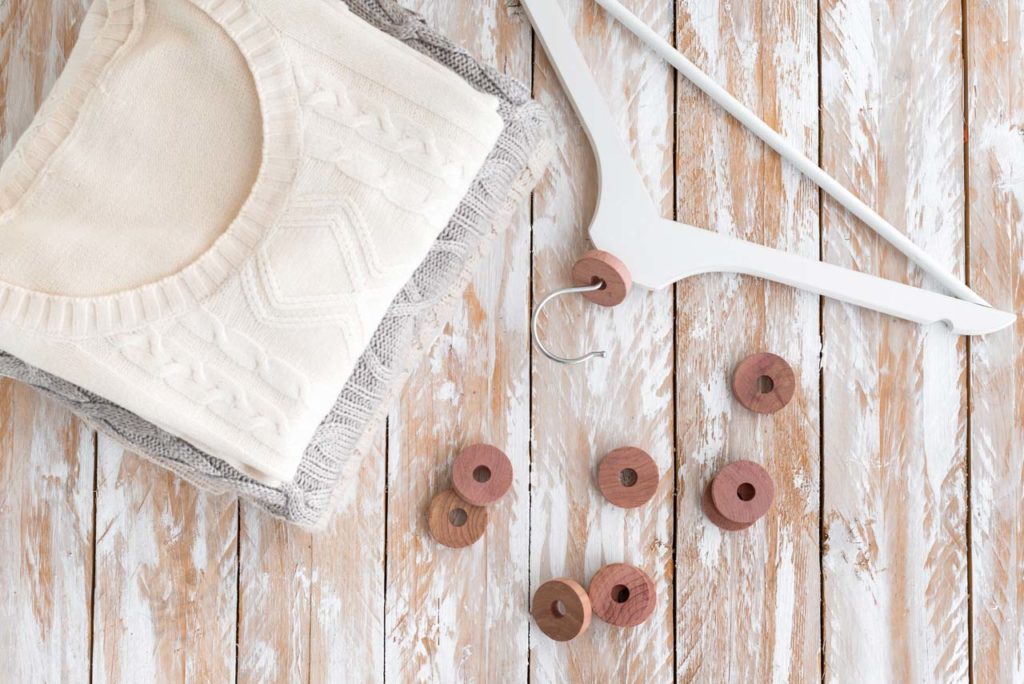 Zedernholz gegen Motten